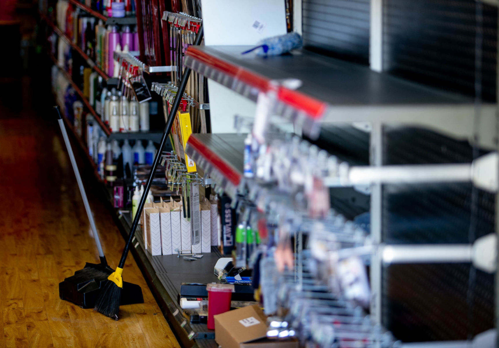 Businesses vandalized